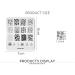 KADS Nail Art Stamping Plate - Plant Leaf Shape Pattern for Stunning Nail Designs | International Shipping Available - Buy Online on GoSupps.com