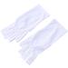 Ipetboom Manicure Glove 1 Pair Uv Shield Glove Chinese Wooden Pillow Anti Uv Glove Silicone Ear Display Half-Finger Gloves Gel Manicure Gloves Nail Cotton Glove White Anti-uv Cotton Gloves - Buy Online on GoSupps.com