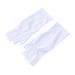 DOITOOL Cotton Glove Manicure Glove 1 Pair manicure gloves UV shield glove half-finger gloves anti UV glove nail short white Gel Manicure Gloves Silicone Ear Display - Buy Online on GoSupps.com