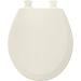CHURCH 540EC 346 Round Toilet Seat - Easy Clean & Change Hinge, Durable Enameled Wood, Biscuit/Linen - Buy Online on GoSupps.com