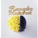 10 Gold Ramadan Mubarak Cupcake Toppers Ramadan Cake Toppers Ramadan Cupcake Charms Ramadan Crafts Gift Wrapping Ramadan Cake Decorations.
