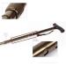 SilteD Canes Walking Stick Practical Telescopic Adjustable Walking Stick Aluminum Alloy Canes Light Crutchs Non-Slip Walking Multifunctional Walker Brown 68-92Cm Mountaineer  - Buy Online on GoSupps.com