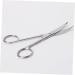 Curved Stainless Scissors for Makeup & Eyebrow Precision | International Shipping Available - Buy Online on GoSupps.com