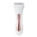 BTuregsau 2in1 Electric Bikini Trimmer for Women Electric Shaver Wet/Dry Shaver for Hair Removal From Pubic Area Face Legs White