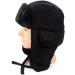 Unisex Winter Trapper Hat | Windproof Bomber Hat with Ear Flaps for Skiing & Hunting - Buy Online on GoSupps.com