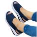 Wedge Sandals for Women 2022,Women's High Heel Open Toe Ankle Strap Summer Sandals Outdoor Leisure Walking Shoes Sandals 9.5-10 A1-blue