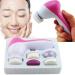 5 in 1 Portable Electric Facial Massager for Acne, Blackheads & Dead Skin - Facial Cleansing and Massaging Brushes - Pore Cleaner with Brush Heads - Buy Online on GoSupps.com