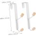 Alipis 2pcs Hangers Clothes Rack Towel Rack Hooks Door Hanger Hook Hanging Objects Clothing Coat Rack - Buy Online on GoSupps.com