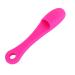 Face Cleansing Brush Blackhead Removal Brush Mini Facial Pore Cleansing Brush for Deep Pore Purifying(Dark Rose Red)