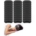 PorsMing Sleep Eye Mask Blindfold with Nose Pad and Elastic Strap 4 Layers Black Pack of 30 Black 30 Pack