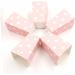Zerodeko 36pcs Box Cardboard Popcorn Snackbox Popped Popcorn Snack+box Popcorn Containers Cartoon Headgear Biscuits Cookies Boxes for Gifts Pink Containers Picnics Stripe Party Supplies 1 - Buy Online on GoSupps.com