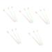 Minkissy 15 STK tooth cleaning with wide and thin toothbrush toothbrush toothbrush creative toothbrush soft creative toothbrush main brush head Stock manual travel plastic 1 piece (1 Pack) as shown x 5 pieces