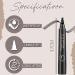 Roterale Eyebrow Pen - Roterale Eyebrow Pencil Waterproof Roterale 4-Tip Microblade Brow Pen 4Pack Roterale Eyebrow Pen Waterproof (Red Brown-4pcs) - Buy Online on GoSupps.com