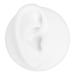 Simulation Artificial Ear Model Silicone Ear Model Simulation Multifunctional Left Right Human Ear Model Display Tool for Hearing Aids Wearing & Ear Canal Products Display(Right Ear)