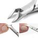 PSGS Stainless Steel Nail Clippers Trimmer Ingrown Pedicure Care Professional Cutter Nipper Tools for feet toenail Paronychia Improve