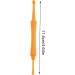 kisronda Ear Cleaner Tool | Double Head Ear Wax Removal Tool Portable Ear Pick Toddler Ear Cleaner Tool Ear Wax Pickers Ear Care Tool | for Ear Cleaning Orange - Buy Online on GoSupps.com
