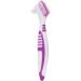 Double-Bristly Toothbrush Prosthesis Cleaning Brush Set | Portable Hard Bristles for Effective Denture Care - Buy Online on GoSupps.com