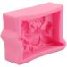2pcs Candle D Ice Fairy Molds Pink Baking Flower Cream Mousse Gadget Chocolate Home DIY Creative Silicone Decorating Fondant Tool for Pudding Cake - Buy Online on GoSupps.com