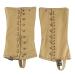 SMONT WW2 Gaiters Reproduction WWII US M1936 Leggings Army Khaki Canvas Gaiters Puttee Protection for Legs, 3R