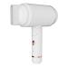 KJLYLPP Cordless Hair Dryer Rechargeable Foldable Travel Blow Dryer USB Mini Hair Dryer with Hot/Cold Air for Women Kids Camping Beaches White (White)