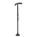 Walking Sticks for Elderly Crutches Black with Light Legs Small Four-Foot Retractable Foldable Walking Stick Adjustment Range of 62.5 Cm -96 Cm Interesting