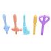 JUCHRZEY 5pcs Baby Chew Toys | Safe Silicone Teething Toys for Babies | Perfect for Soothing Gums - Buy Online on GoSupps.com