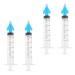 DOITOOL Washing Machine Cleaner 4pcs Ear Wax Removal Irrigation Syringe Tool Kit Ear Syringe Replacement Ear Cleaning Kit for Earwax Remover Ear Cleaner Wash Water Flushing System 10ml Kids Earbuds