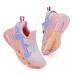Coolloog Kids Sneakers Boys Girls Running Tennis Walking Shoes Lightweight Breathable Sport Athletic 1 Big Kid Orange Pink