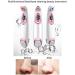 NCRD Blackhead Remover Vacuum USB Rechargeable Facial Pore Cleanser Electric Acne Extractor with 4 Probes - Buy Online on GoSupps.com