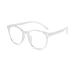 Blue Light Blocking Glasses Reading Glasses for Women Men Round Eyeglasses Frame Lightweight Reduce Eye Strain Clear 0.0 x