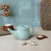Ceramic Neti Pot Spill Proof | Mint Green Color | 400 ML Capacity | Microwave Safe - Buy Online on GoSupps.com