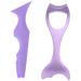 Beavorty Ladies Suits 2pcs Makeup Eyeliner Eyelash Mascara Guide Women Make up Tools Ruler Miss Eyelash Comb Heating
