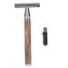 Safety Razor Long Handle Double Edge Manual Razor Women Men Shaver (No Shaving Slice)
