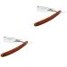 Fomiyes 2nd portable razor razor apparatus razor aparate Shavers Maquina para afeitar hombre men razor handwell razor from metal manual straight blade beard man bamboo
