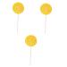 Veemoon 3pcs Lollipop Crafts Kids Playset Large Lollipop Decor Candy Lollipop Prop Carnival Cosplay Baby Food Organic Tablet Holder for Car Wedding Topper Big Lollipop Cake Child Bamboo