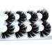 Shop NEW 4 Pairs 3D Mink Eyelashes - Fluffy Criss-Cross Handmade Makeup Tools | 25-30mm Lashes - Buy Online on GoSupps.com