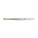 Nippes Solingen Tweezers 37SGP 9 cm for removing fine hairs nickel plated steel Diagonal