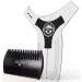 Beard Shaper Tool for Men - Stylish Beard Lineup Guide with Dual Action Comb and Barber Pencil Liner - Buy Online on GoSupps.com