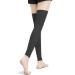 Compression socks 30-40 compression stockings easy to put on and move out comfortably for varicose veins shin rails edema recovery cycling travel flesh l (flesh s) (black m)