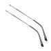 LUBrel Eyeglass Legs Eyeglass Temples Silver Eyeglass Spring Temple Arms Metal Vintage Eyeglass Replacement Temples Repair Parts 1 Pair