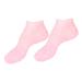 DOITOOL 3 Pairs Sock Overnight Cotton Dry-Proof Foot Moisturizing Gel Booties Skin Soles Soften Cracked Rejuvenate Humidor Gel Moisturizer Feet Spa Sebs Crusty Women's High Heels Pink