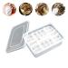 16 Grids Reptile Eggs Incubator Tray with Thermometer - Reptile Breeding Box for Hatching Snake, Lizards, Turtle, Gecko Egg - Buy Online on GoSupps.com