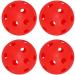 Faswin 150 Pack Red Hollow Plastic Golf Training Balls - 40mm Airflow Practice Golf Balls for Swing Practice and Driving Range - Indoor and Outdoor Use - Buy Online on GoSupps.com
