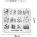 KADS Nail Stamping Plate Dandelion Grass Nature Image Design for Nail Art (NA016) - Buy Online on GoSupps.com