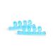 Splitter 1 Pair Silicone Gel Splitter Straightener Shoe Pad Gel Stretcher Separator Gel Stretcher & Separator Orthotics Splitter Blue Men and Women Dilator Shoe Filler