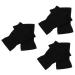 Mobestech 3 Pairs Wrist Gloves Thumb Fingerless Gloves Sports Gloves Wrist Gauntlets Wrist Stabilizer Support Wrist Rest Thumb Stabilizer Hand Bracket Elasticity Spandex Women's