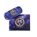 Zodiac motif case with microfibre fabric cover and matching microfibre cloth - Gemini