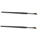 Healeved 2pcs Eyebrow Brush Flat Concealer Brush Makeup Supplies Makeup Brush Wand Flat Makeup Brush Angled Brow Brush Thin Eyeliner Brush Angled Makeup Brush Angled Concealer Brush