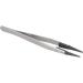 Precision Tweezers Stainless Steel Eagle Beak Tweezers Non Static Tweezers Non Static Tweezers Stainless Steel PPS Matt Sandblasted with Replaceable Straight Flat Tip - Buy Online on GoSupps.com