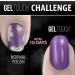 Gel Touch High Shine Gel Finish Top Coat 8ml - Can be used on any brand of nail polish LED Curing Clear - Buy Online on GoSupps.com